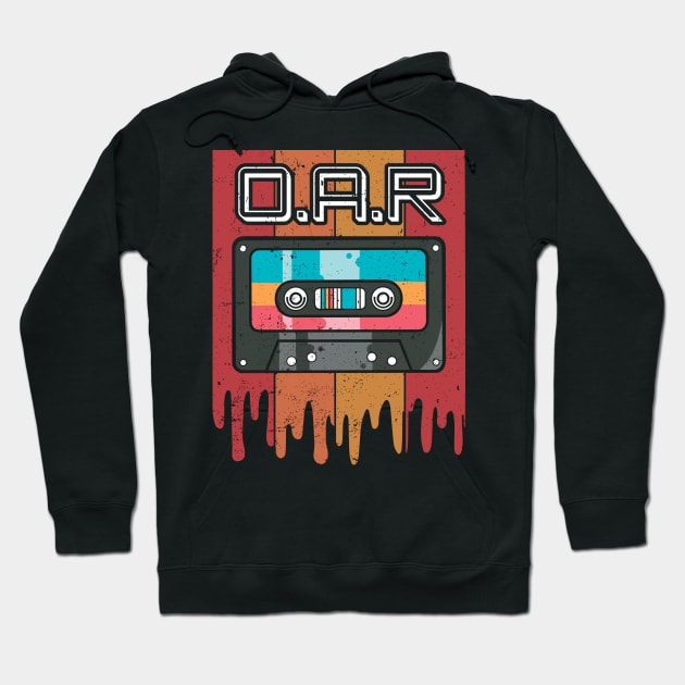 Proud To O.A.R Be Personalized Name Styles 70s 80s Hoodie by MakeMeBlush